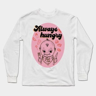 Hungry cutie Long Sleeve T-Shirt